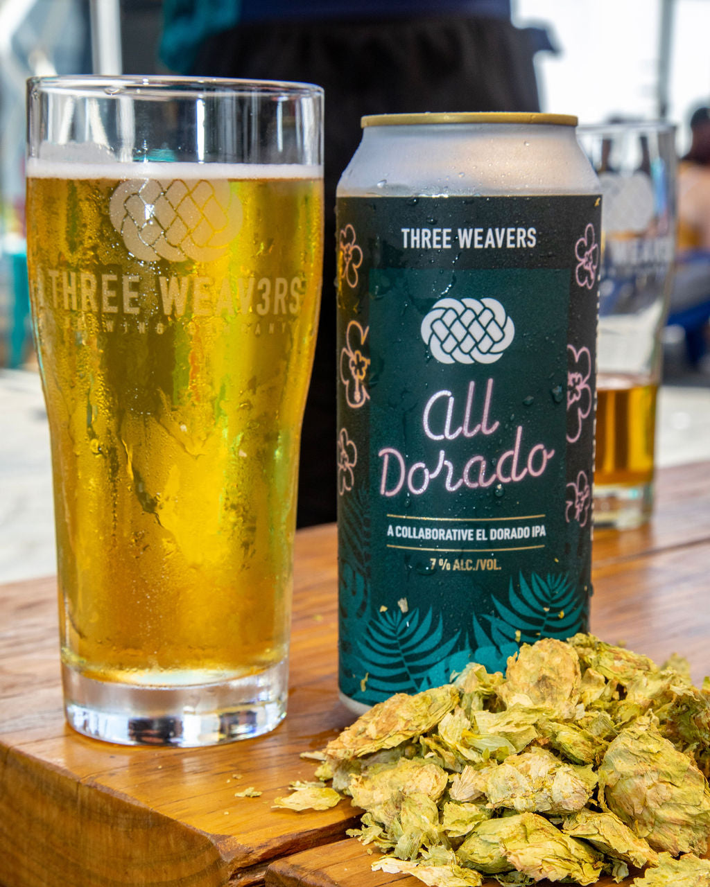 All Dorado Beer, Glass and Can