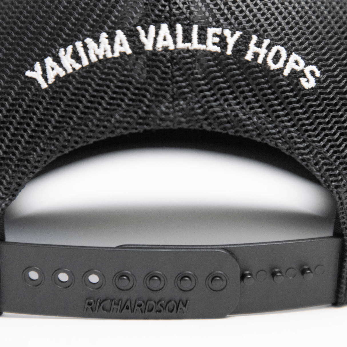Classic Trucker Hat Black W/ White Logo