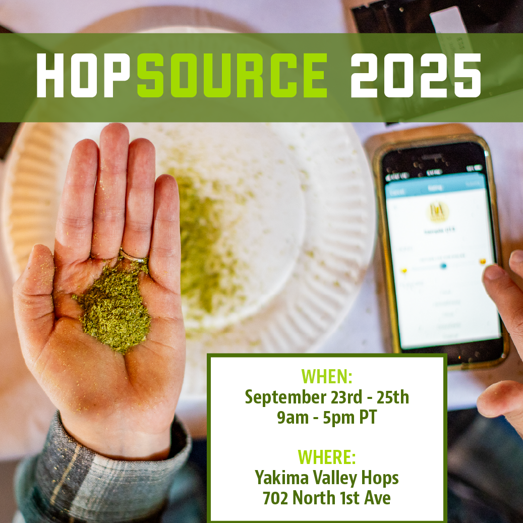 HOP SOURCE 2025 at Yakima Valley Hops
